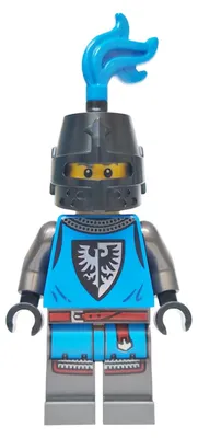 Obrázek produktu pro LEGO Minifigurka: Lesní pevnost, Černý sokol, Voják - Muž, Barva: Perleťová (bdp176)