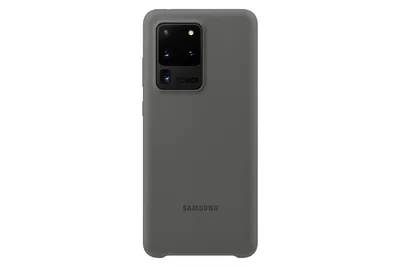 Produktbild von Samsung Galaxy S20 Ultra Hülle - Silikon - Samsung Backcover - Grau