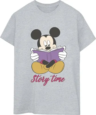 Produktbild von Disney - "Story Time" T-Shirt für Damen BI38797 (M) (Grau)