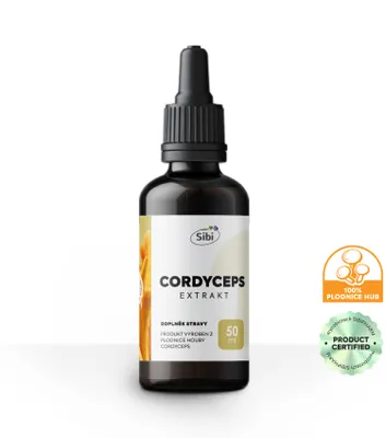 Obrázek produktu pro Sibipharm Cordyceps extrakt tinktura 50 ml
