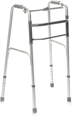 Produktbild von Drive Medical Gehgestell faltbar, silbergrau