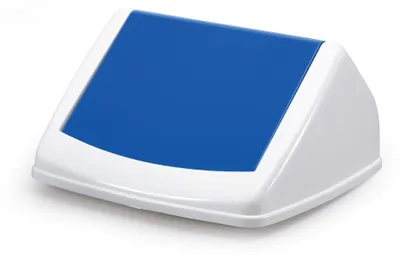 Image de DURABLE Couvercle poubelle DURABIN® 40L rectangulaire, Bleu, 1801574014