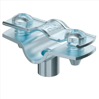 Produktbild von OBO Abstandsschelle 8-10 mm, Gewindeanschluss M6, Stahl, galvanisch verzinkt, 1 Stk.