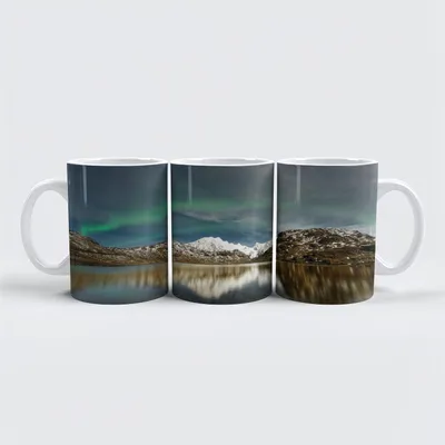 Produktbild von raxxa Premium-Tasse "Polarlicht"