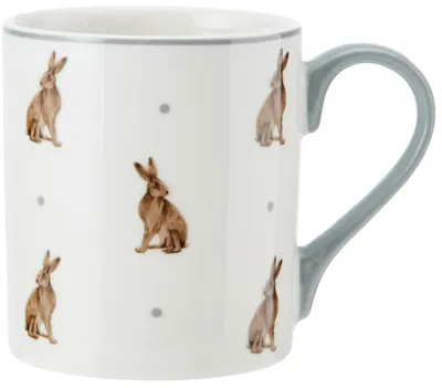 Produktbild von Mikasa Tasse de Porzellan de Hase, 280 ml, modernes Design de Tasse de Teetasse de für den Hausgebrauch.