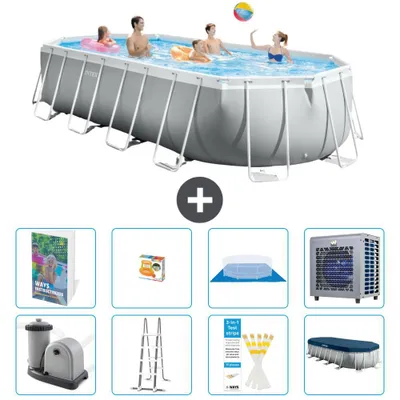 Produktbild von Prism Frame Pool Oval - 610x305x122 cm - 9-teilig  S535