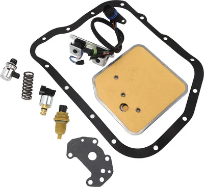 Immagine prodotto di set di solenoidi del cambio da 8 pezzi 12776C Kit di revisione del filtro a molla del sensore per 42RE 44RE 46RE 47RE 48RE A500 A518 A618