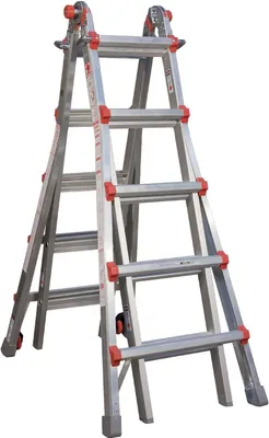 Zdjęcie produktu dla Aluminiowa drabina wielofunkcyjna 5|9 stopni 41LG102