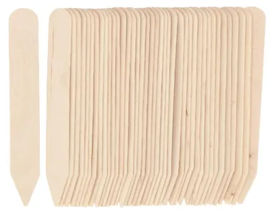 Obrázek produktu pro ESSCHERT DESIGN Jmenovka k rostlinám dřevěná, 2x15cm, 40 ks