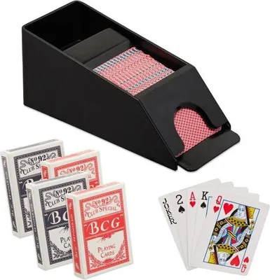 Produktbild von Kartenhalter mit 4 Kartendecks
