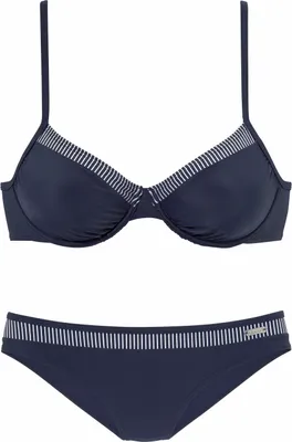 Produktbild von LASCANA Bügel-Bikini marine Größe 36 Cup G