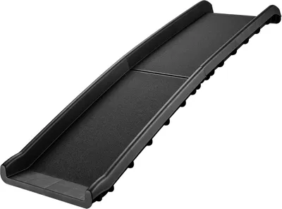 Produktbild von Hunderampe 155 x 40 cm 90 kg faltbar mit rutschfester Oberfläche, klappbare Einstiegshilfe für Hunde im Auto, SUV und Pick-up