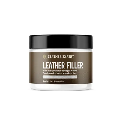 Produktbild von Lederfüller - Weiße Spachtelmasse 25 ml Leather Expert LE-10-FW25