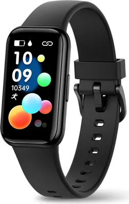 Produktbild von Fitnessuhr mit Schrittzähler Pulsmesser Schlafmonitor Fitness Tracker Smartwatch Armband IP68 Wasserdicht Pulsuhr Sportuhr kompatibel mit Android ios