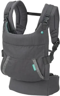Zdjęcie produktu dla Nosidełko dla Dziecka INFANTINO Cuddle Up Ourson, 2 Tryby Noszenia, 5.4-18.1 kg, Regulowany Pas, Wyściełane Ramiączka