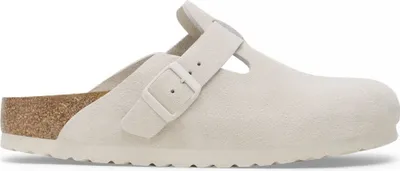 Produktbild von Birkenstock Boston Suede Holzschuhe Weiß EU 40 Mann Weiß EU 40