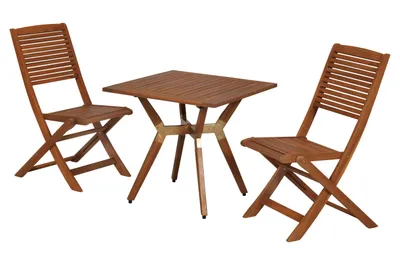 Produktbild von Merxx Gartenmöbel Set Bali 3tlg.- Akazie