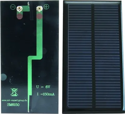 Immagine prodotto di Modulo solare SM6150, 6 Volt, 150 mA