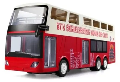 Zdjęcie produktu dla Autobus Piętrowy Zdalnie Sterowany R/C 2.4G 1:18