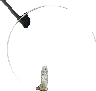 Produktbild von Hintergrundständer, runde Form, ideal für Hochzeiten und Veranstaltungen, 2m(787in), weiß