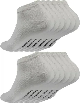 Produktbild von Sneaker Socken Herren Damen Socken Baumwolle, 12 Paar, Weiß 35-38