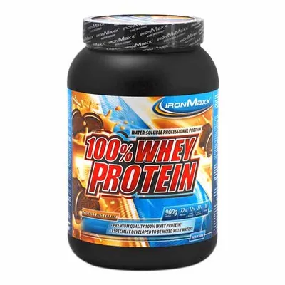 Produktbild von IronMaxx 100 % Whey Protein, 900 g Dose