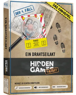 Produktbild von Hidden Games HGFA04ED, Kartenspiel, Detektiv, 14 Jahr(e), 90 min, 90 min, Familienspiel