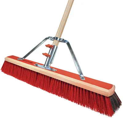Produktbild von Peggy Perfect Saalbesen mit Stiel "Bulldozer" 500 mm Haarmischung