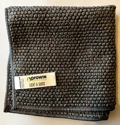 Produktbild von proWin Light & Quick Mircrofastertuch 32x32 GRAU Reinigungstuch