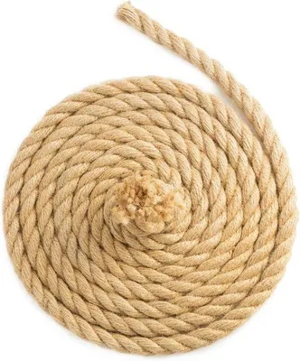 Produktbild von Juteschnur 14mm stark 5 Meter für Handwerker, Garten, Sport