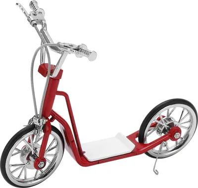 Produktbild von Rotes Modell Scooter 1:10 Maßstab Robust