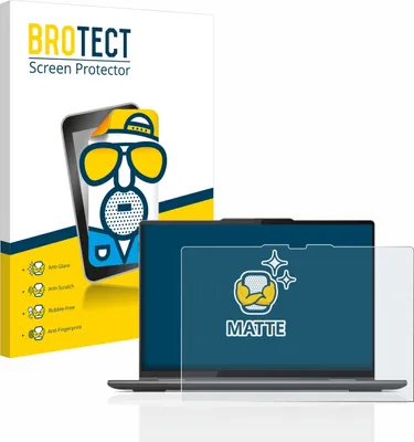 Produktbild von BROTECT Schutzfolie für Lenovo Yoga 7 Gen 8 14" Displayschutz Displayschutzfolie Folie Matt Entspiegelungsfolie