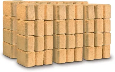 Productafbeelding van Houtskoolbriketten: 10 kg - 20 kg - 30 kg - 60 kg - 90 kg - 480 kg - 960 kg (Harthout RUF Eco, 60 kg)