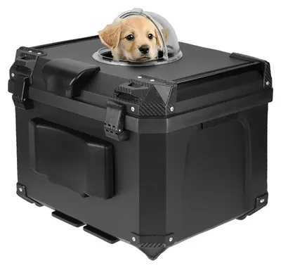 Imagen del producto de Transportador para animales, material duradero, diseño impermeable, caja de 70 litros (18.5 galones)