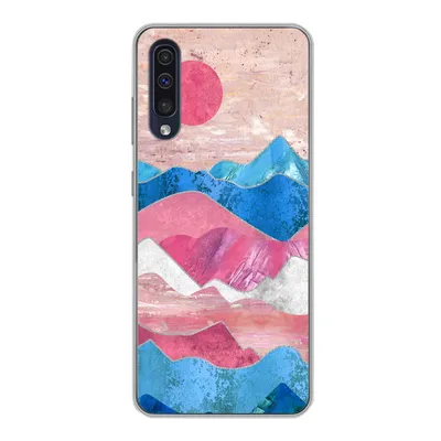 Produktbild von MuchoWow® Handyhülle Schutzhülle Hülle für Samsung Galaxy A30s Stolz - Transgender - Marmor Silikon Softcase Handy Hülle - Karteninhaber