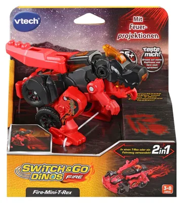 Produktbild von Switch & Go Dinos - Fire-Mini-T-Rex