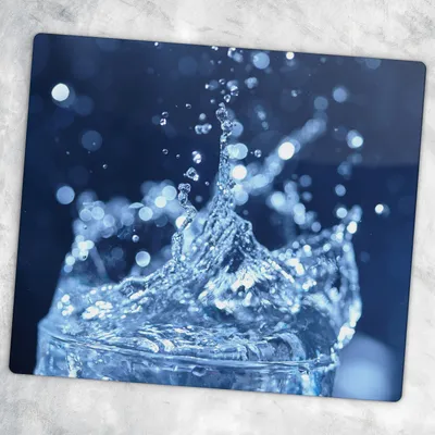 Produktbild von Glas-Herdabdeckplatten Glaskeramikkochfeld-Abdeckung Spritzschutz Glas 60 cm x 52 cm - Wasserspritzen