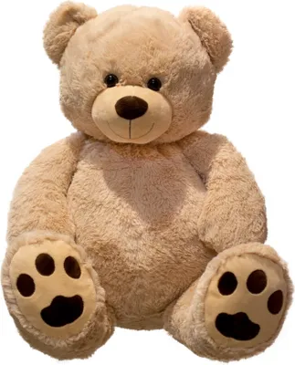 Produktbild von Riesen Teddybär Kuschelbär XXL 100 cm groß Plüschbär Kuscheltier samtig weich - zum liebhaben