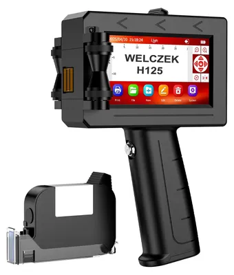 Productafbeelding van Draagbare inkjetprinter - Tekst, logo en QR-code - Zwart inkt 42 ml