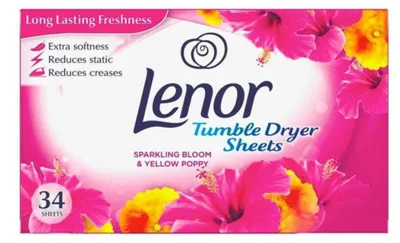 Produktbild von Lenor Trocknertücher Sparkling Bloom, 34 Stück