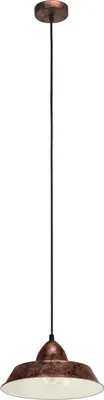 Produktbild von AUCKLAND Hängeleuchte Hängelampe Pendellampe Pendelleuchte - H110 x Ø26 cm - kupferfarben-antik - 1X60W exkl. - IP20