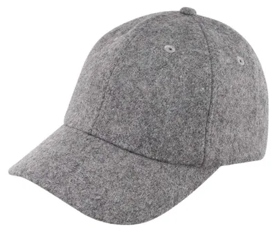 Produktbild von Baseball Cap Herren Wollmischung Fleecefutter Hellgrau 56-58 cm