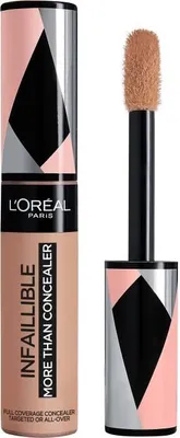 Zdjęcie produktu dla L'Oreal Paris, Infaillible More Than Concealer, Full Cover, Cream Concealer, 330, Pecan, 11 ml
