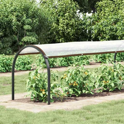 Produktbild von vidaXL Transparente Plane mit Ösen 1x10 m Polyethylen