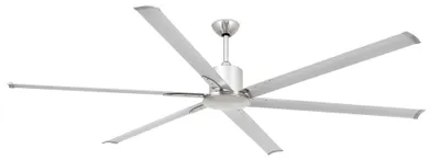 Image de Ventilateur de plafond à basse consommation avec télécommande Andros Nickel 213 cm