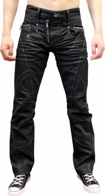 Produktbild von Cipo & Baxx Herren Jeans Hose BJ812 Schwarz, W31/L32