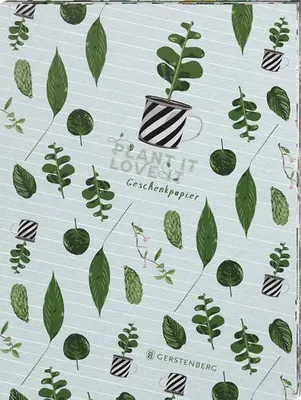 Produktbild von Plant it - Love it! Geschenkpapier-Heft Motiv Pflanzenkinder