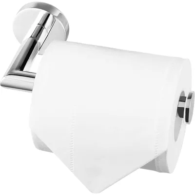 Produktbild von Toilettenpapierhalter Edelstahl Rostfrei für Wandmontage Bad Küche Chrom Poliert