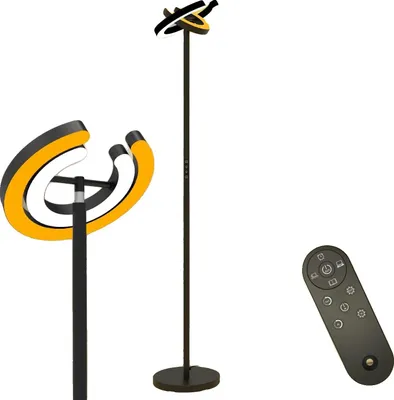 Obrázek produktu pro Stojací lampa, moderní design, nastavitelný jas, LED stojací lampa