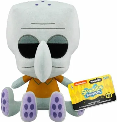 Zdjęcie produktu dla Funko Plush SpongeBob SquarePants  Squidward 18 cm Pluszak Maskotka Figurka Kolekcjonerska